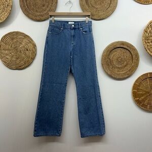 LOFT Blue High Waist High Rise Wide Leg Jeans Denim 25 / 0